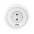 Priză pop-up - priză încorporată + USB - albă Best CarHome