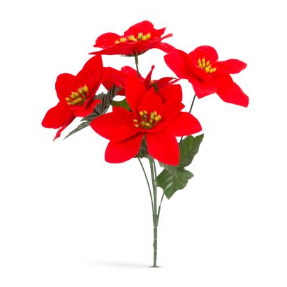 Decor de sărbători - Poinsettia roșie Best CarHome