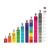 MathLink®Cubes Numberblocks in engleza Set de activitati de la 1 - 10 PlayLearn Toys