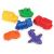 Mini vehicule pentru numarat - set 72 buc PlayLearn Toys