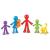 Set pentru sortat si numarat - Familia mea (72 piese) PlayLearn Toys