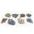 Set cu 700 monede de jucarie (lire) PlayLearn Toys