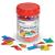 Forme geometrice transparente (408 piese) PlayLearn Toys