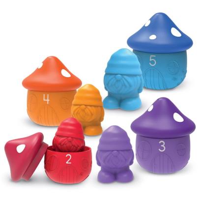 Joc pentru sortat si numarat - Casutele piticilor PlayLearn Toys