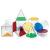 Corpuri geometrice gigant (10 piese) PlayLearn Toys