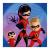 Puzzle - Incredibilii 2 ( 3 x 55 piese) PlayLearn Toys