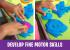 Set nisip kinetic prajiturele ABC - Playfoam™ PlayLearn Toys