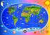 Puzzle XL - Harta Lumii (300 piese) PlayLearn Toys