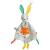 Jucarie doudou Dobabydoo - Iepuras dragalas PlayLearn Toys