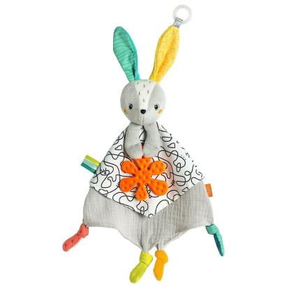 Jucarie doudou Dobabydoo - Iepuras dragalas PlayLearn Toys