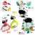 Jucarie senzoriala bebelusi Dobabydoo - Zebra PlayLearn Toys