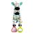Jucarie senzoriala bebelusi Dobabydoo - Zebra PlayLearn Toys