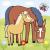 Baby puzzle - Animalute jucause (3,4 si 5 piese) PlayLearn Toys