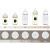 Biberon anticolici premium cu tetina L, galben (260 ml) PlayLearn Toys