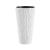 Ghiveci decorativ de flori, rotund, inalt, alb, 11/37 L, 34.9x62 cm, Sandy Slim, Prosperplast GartenVIP DiyLine