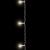 Perdea luminoasă - 100 LEDuri - albă - IP44 - 2,2 m - 8 programe Best CarHome