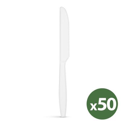 Set cuțite biodegradabile, reutilizabile - 50 piese / pachet Best CarHome