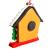 Decor magnetic de Craciun - 2 in 1 - casa de turta dulce cu Mos Craciun - 85 x 75 mm Best CarHome