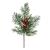Decor de Craciun - creanga de pin cu fructe de padure rosii - 35 cm Best CarHome