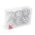 Set decor brad - globuri argintii strălucitoare - 7 cm - 6 buc/pachet Best CarHome