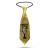 Cravata de Craciun - cu sclipici - aurie - 41 x 11 cm Best CarHome