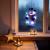 Decor fereastra LED PVC - om de zăpadă - 26 x 17 cm - 3 x AAA Best CarHome