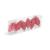 Set decor pentru brad - conuri roșii - 6 cm - 6 buc / set Best CarHome
