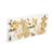 Set decor brad - bomboane aurii - 10 x 3,6 cm - 6 buc/set Best CarHome