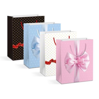Pungă cadou - hârtie - 265 x 127 x 330 mm - 4 tipuri/ pachet Best CarHome