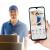 Set sonerie video Smart Wi-Fi - alimentat cu baterie - MicroSD, FHD, PIR - negru Best CarHome