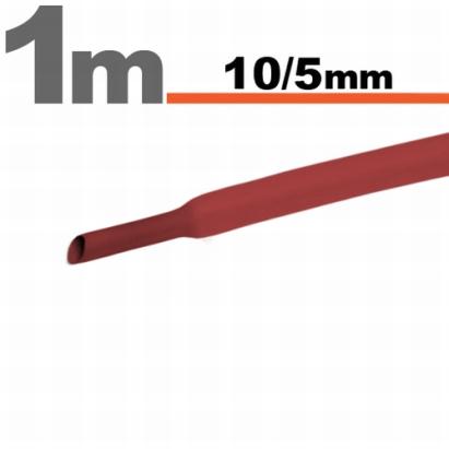 Tub termocontractibilRosu • 10 / 5 mm Best CarHome