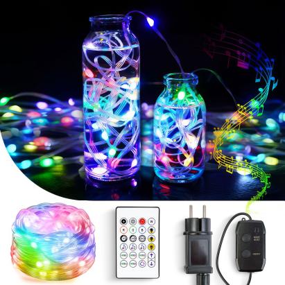 Lumină inteligentă - 100-240V - 66 LED RGB - 10 m - Bluetooth Best CarHome