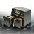 Friteuza cu aer - Airfryer - XXL - 230V - 2200W - cos dublu, display tactil color - 4+4 L Best CarHome