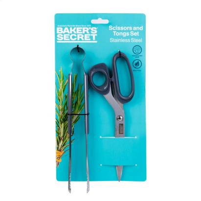 Set clește și foarfecă din oțel inoxidabil Baker's Secret Best CarHome