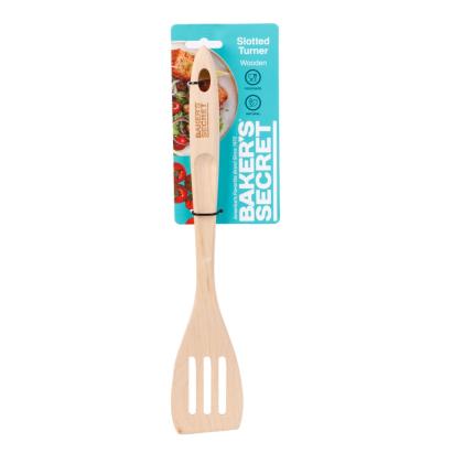 Spatulă de bucătărie din lemn de fag Baker's Secret - cu fante - 13" (33 cm) Best CarHome