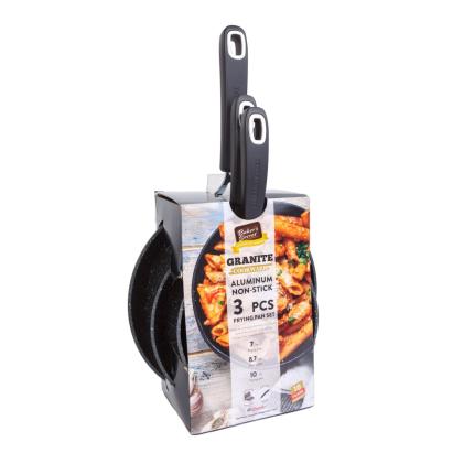 Set 3 tigăi Baker's Secret - 18 + 22 + 26 cm Best CarHome