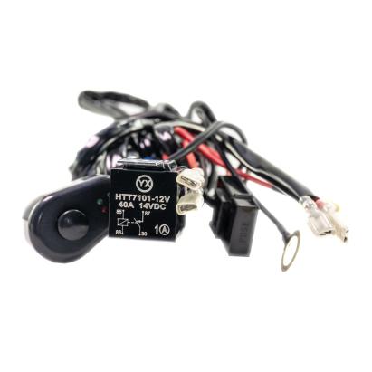 Cablu cu întrerupător pentru Bară sau Proiector Led - două ieșiri, 12-24V Carguard Best CarHome