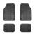 Covorase auto universale ajustabile Carguard – 68 x 44 cm / 44 x 34 cm PVC – negru Best CarHome