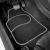 Set covorase auto textile universale Carguard 64 x 44 cm | 44 x 29 cm - negru - gri Best CarHome