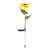 Lampă solară floarea soarelui- 75 cm - 8 LED alb cald Best CarHome