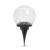 Lampă solară sferă sticlă - 12 cm - 15 LED alb cald Best CarHome
