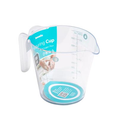 Pahar de măsură - 500 ml - plastic - gri - 16 x 9,7 x 11 cm Best CarHome