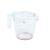 Pahar de măsură - 250 ml - plastic - piersic - 14 x 7,7 x 8,8 cm Best CarHome