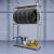 Raft metalic depozitare anvelope - 180 x 120 x 40 cm Best CarHome