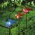 Lampă solară - fluture - multicolor - 12 x 6 x 21,5 cm - 4 LED Best CarHome