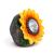 Lampă solară - Floarea soarelui - 2 LED-uri albe - 5 x 8 x 8,6 cm Best CarHome