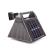 Lumină solară pentru jgheab - 6 LED-uri SMD alb rece - negru Best CarHome
