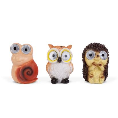 Figurine de animale solare - 3 tipuri - 2 LED albe - 8,5 cm Best CarHome