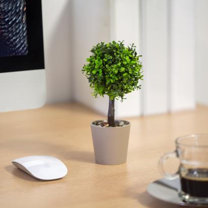 Decor plante artificiale - în ghiveci - 8 x 18 cm Best CarHome
