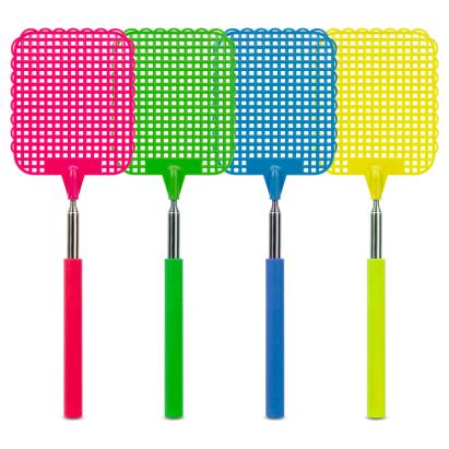 Paletă de muște - telescopică - plastic - 25 - 72 cm - 4 culori Best CarHome